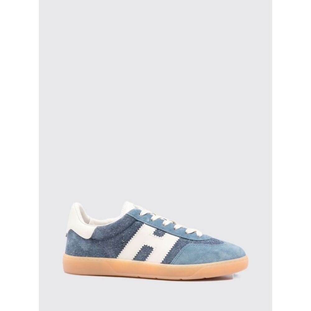Hogan Men Cool Leather And Suede Trainers Hogan With H Logo And Rubber Sole